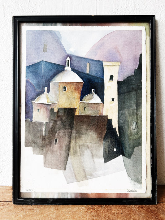 Original Signed Watercolor Painting