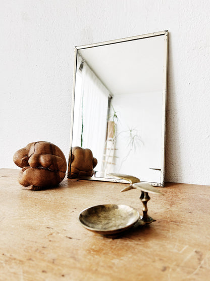 Vintage Incised Brass Eagle Dish