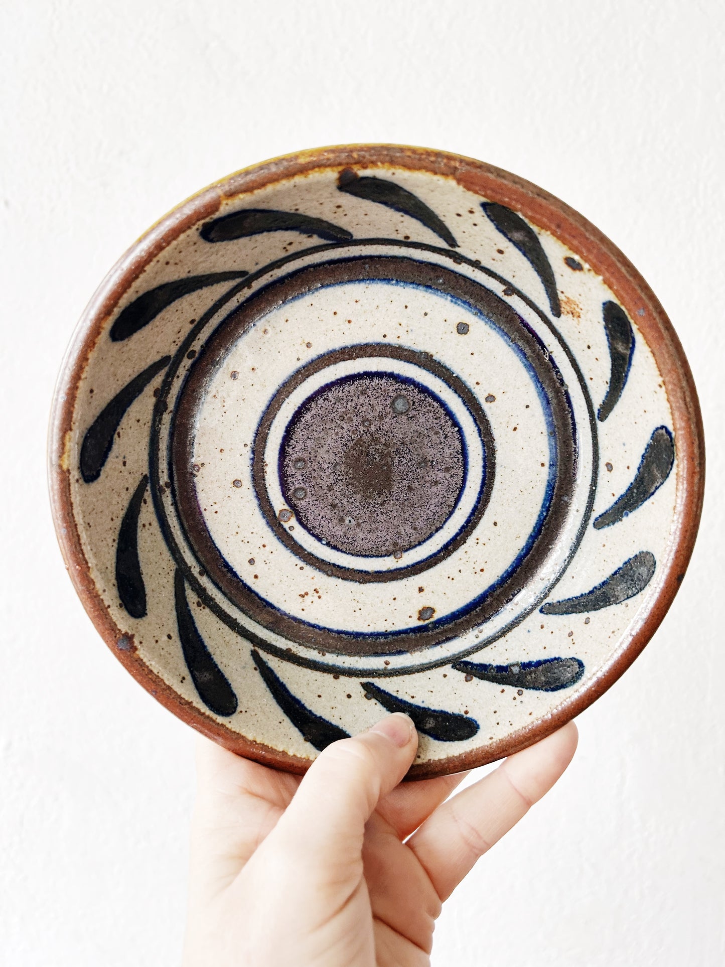 Set of Five Vintage Stoneware Bowls