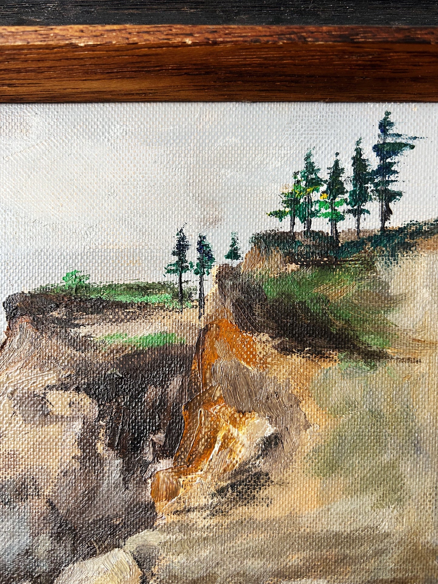 Antique Seascape Painting