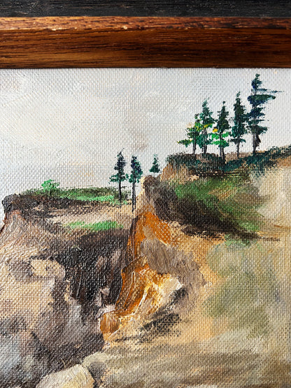 Antique Seascape Painting