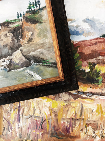 Vintage Oil Landscape Painting