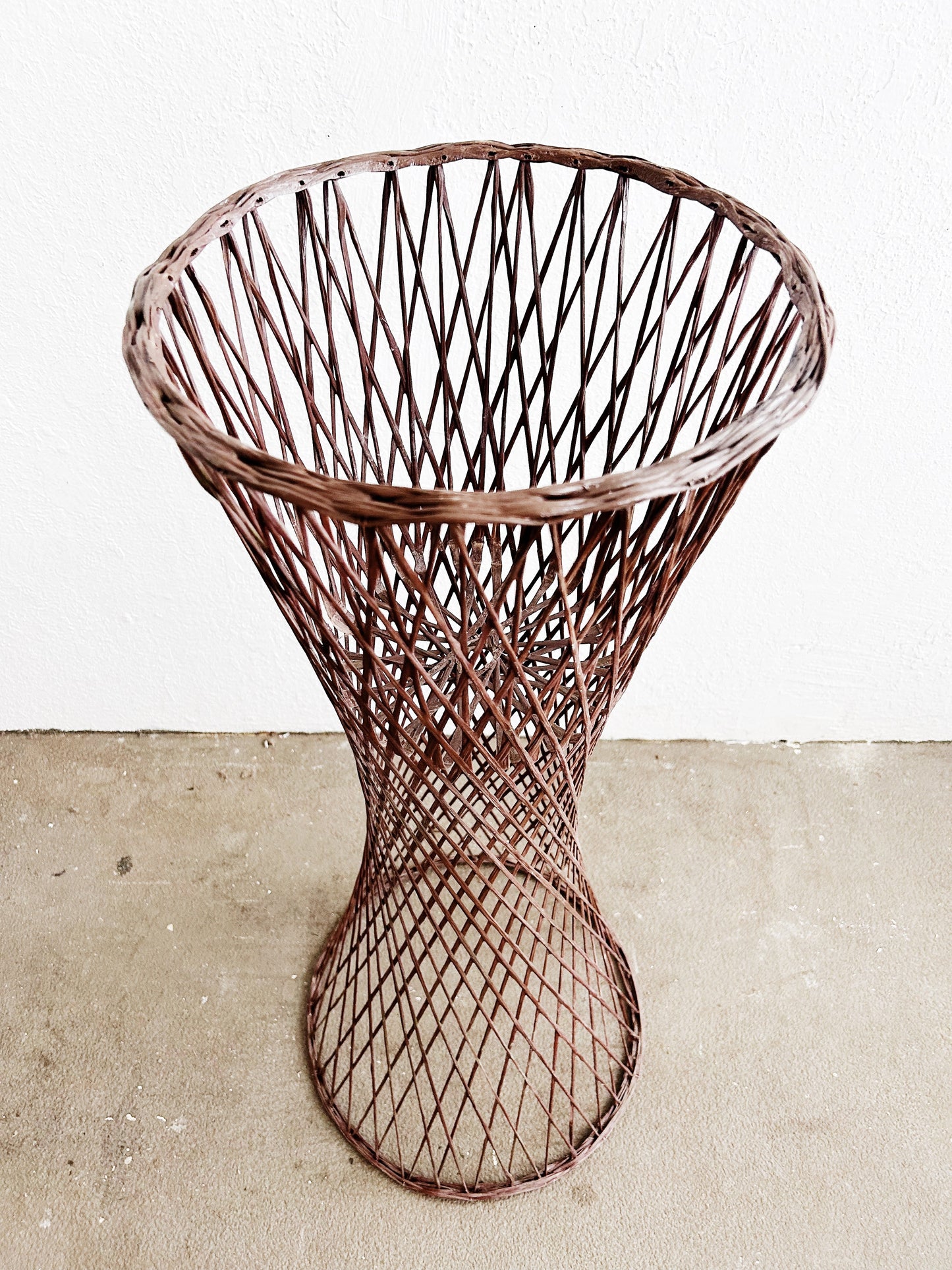 Tall Mid century Spun fiberglass Plant Stand