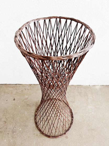 Tall Mid century Spun fiberglass Plant Stand