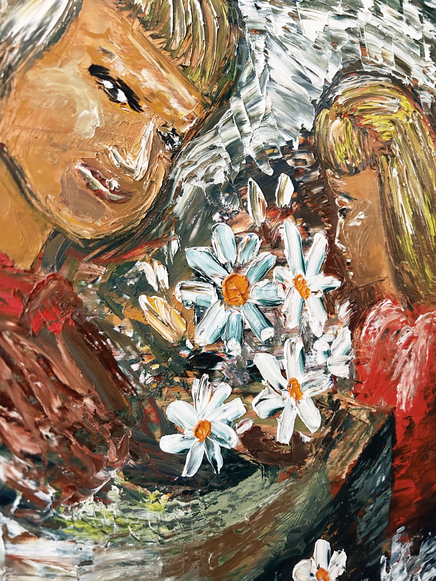 Large Scale Vintage Original Oil Painting