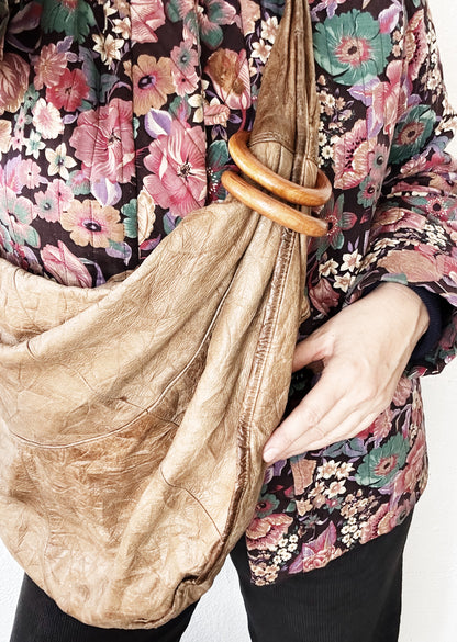 Vintage Oversized Brio Leather Purse