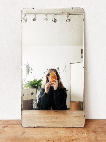 Mid Century Industrial Edge Mirror