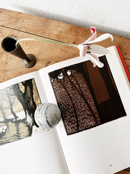 Vintage Woodcuts Art Book