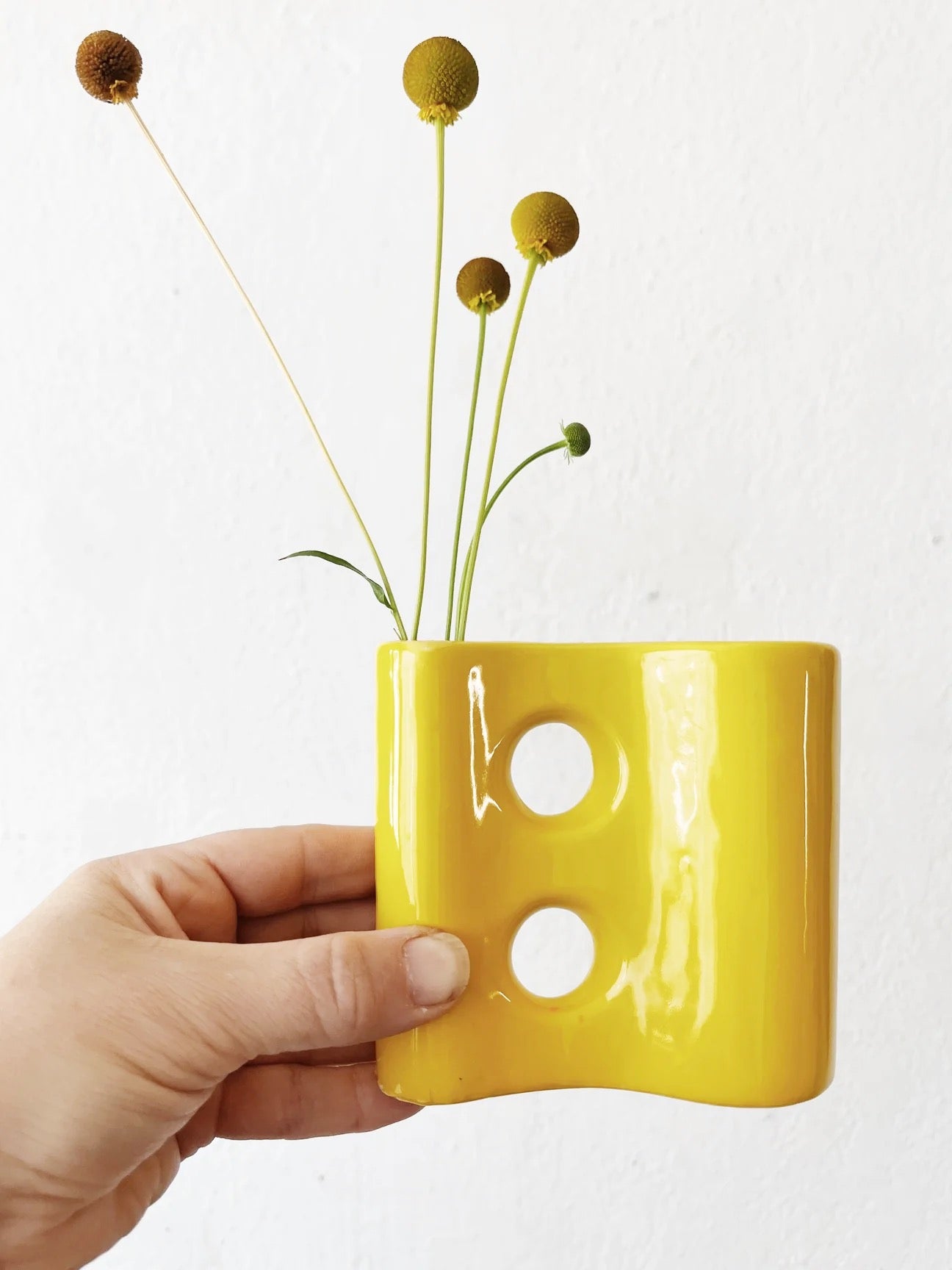 Vintage Ceramic Double Vase