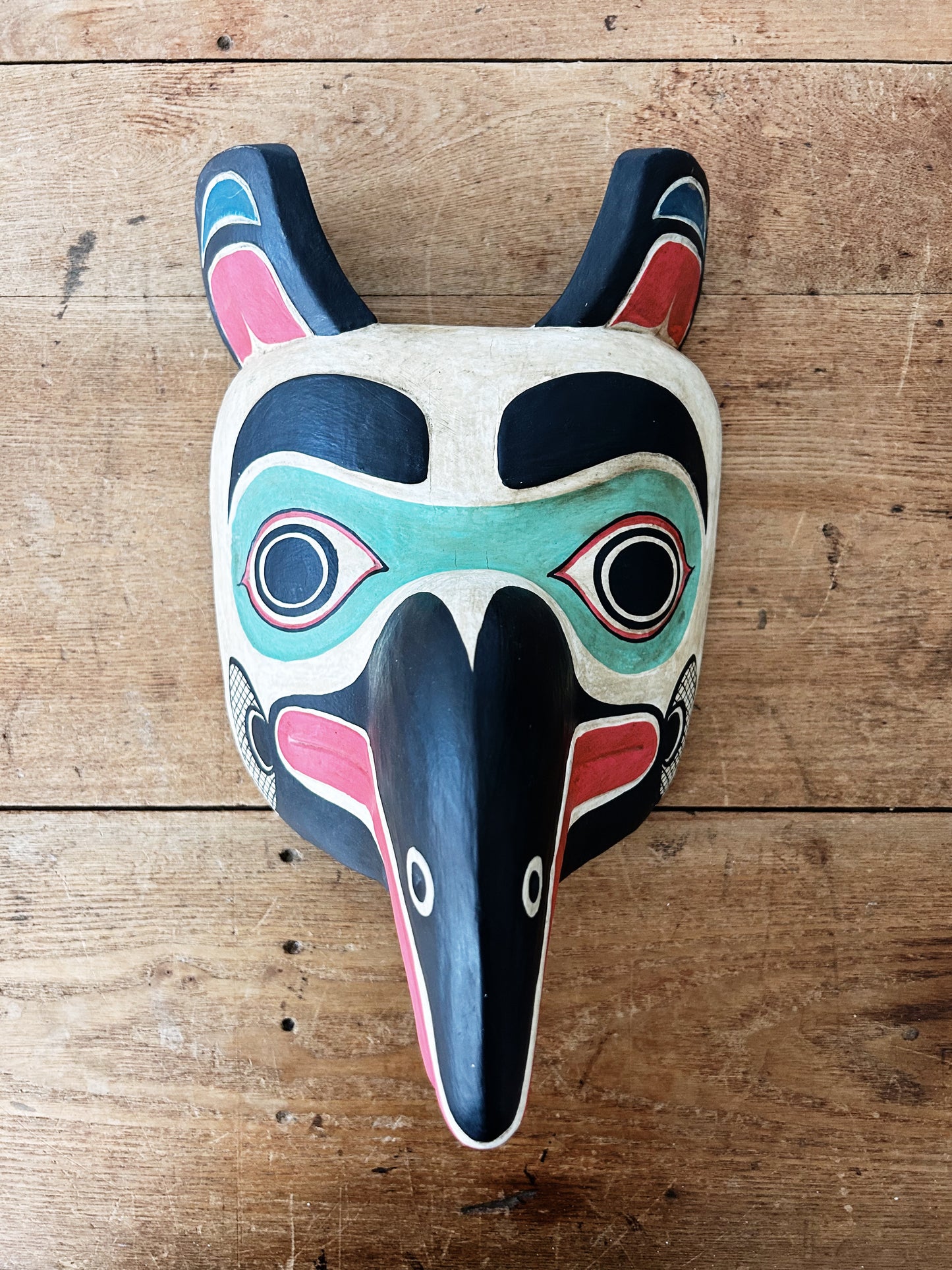 Indonesian Carved Wood Mask