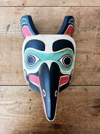 Indonesian Carved Wood Mask