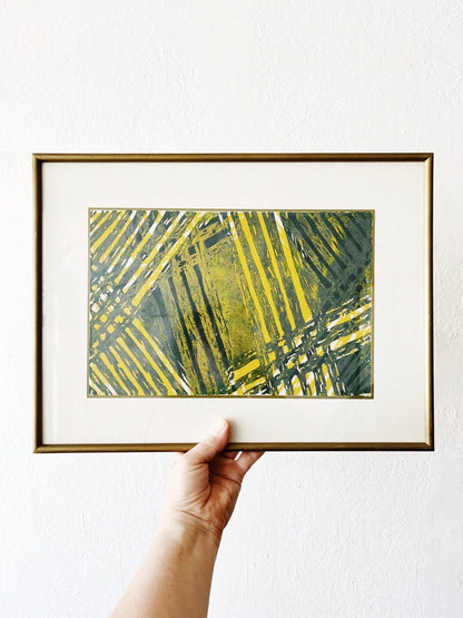 Vintage Original Screenprint