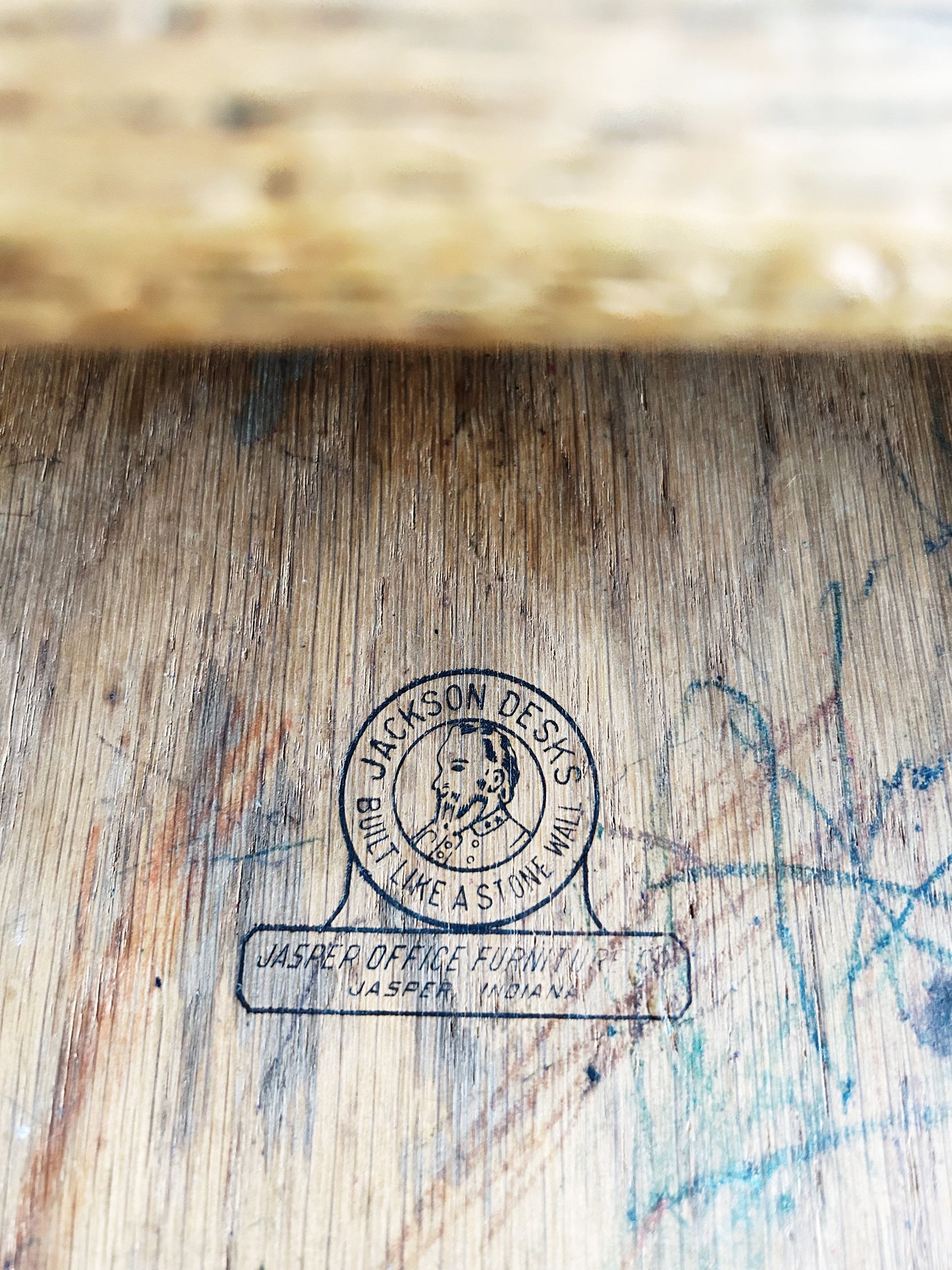 Large Antique Desk / Work Table