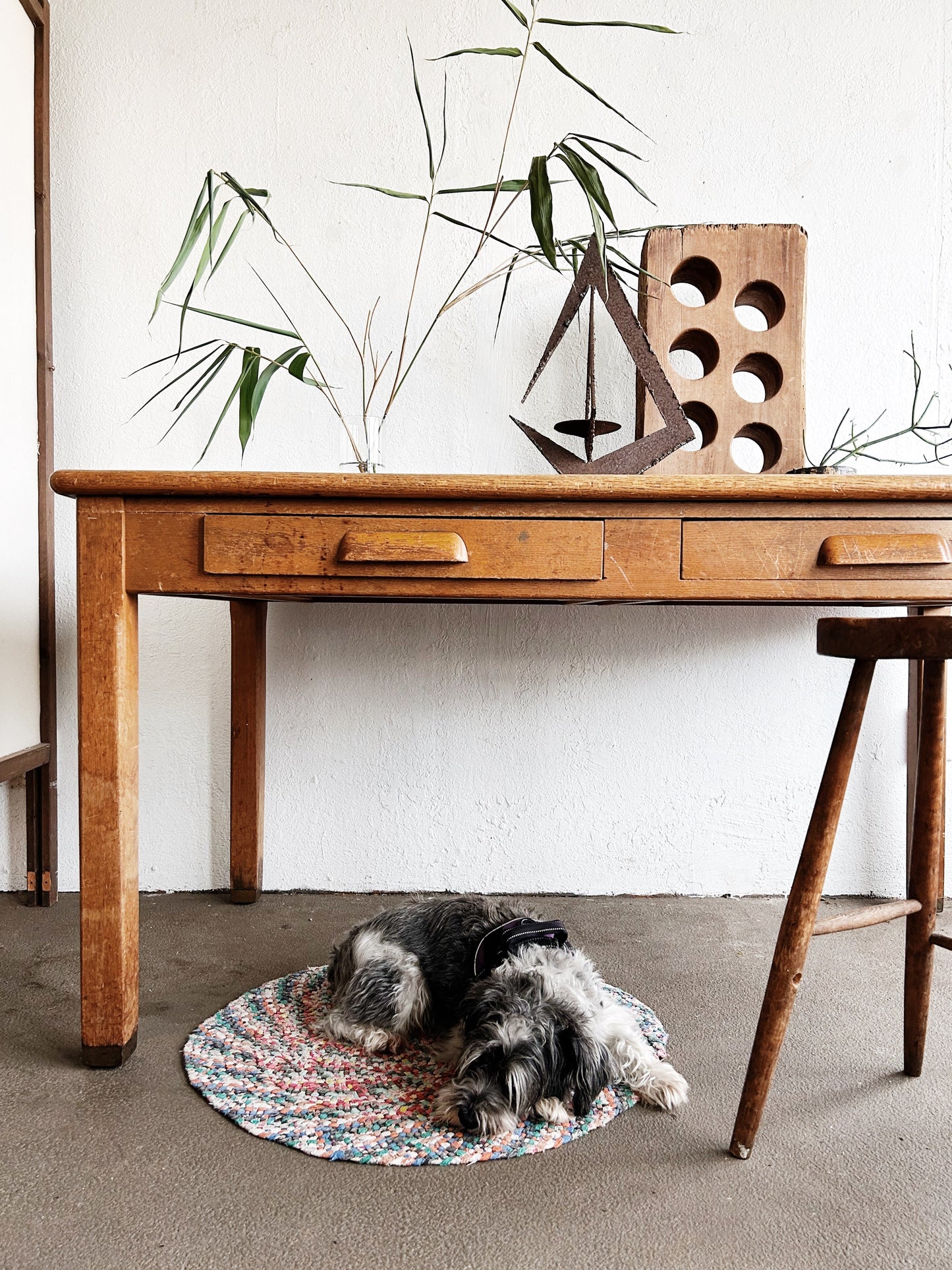 Large Antique Desk / Work Table