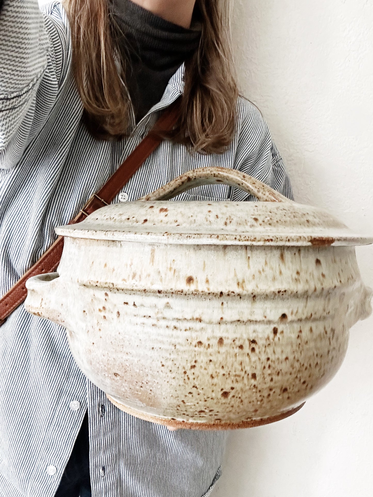 Large Vintage Stoneware Crock