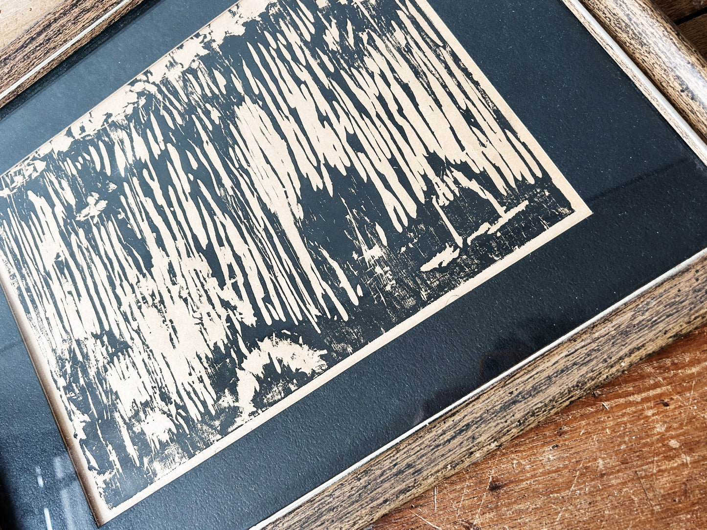 Vintage Carson Smith Woodcut