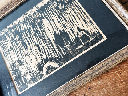 Vintage Carson Smith Woodcut