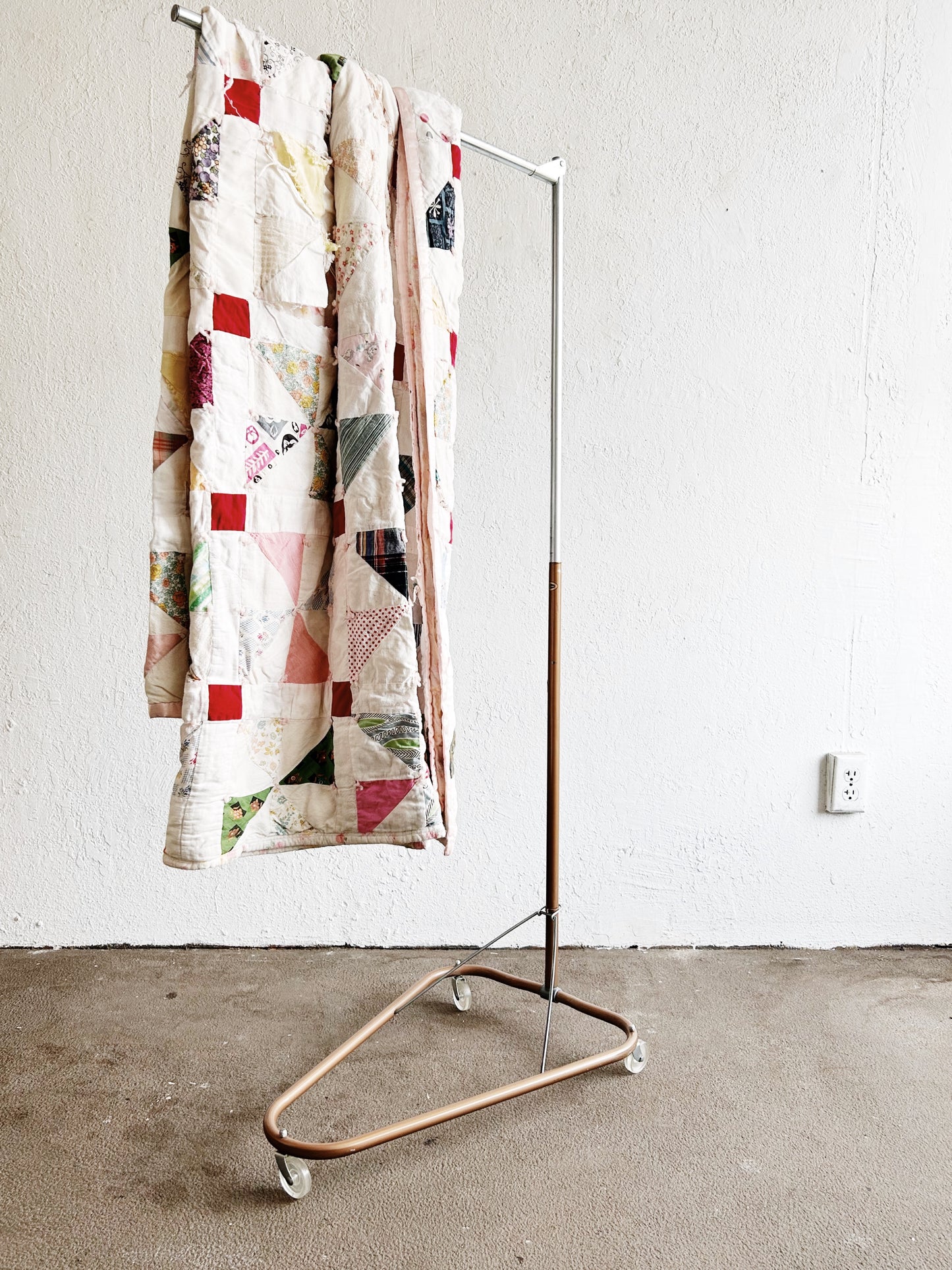 Industrial Collapsible Garment Rack