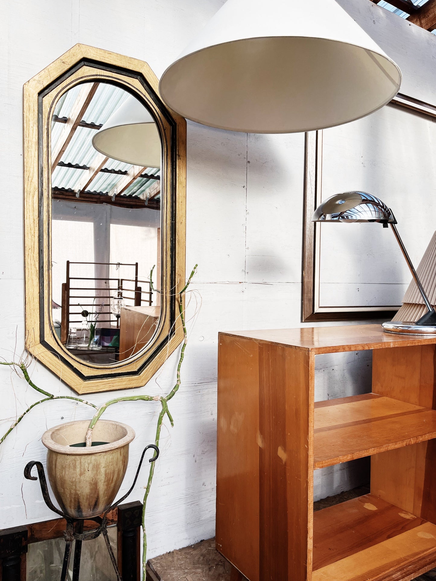 Vintage Bauhaus Chrome Desk Lamp