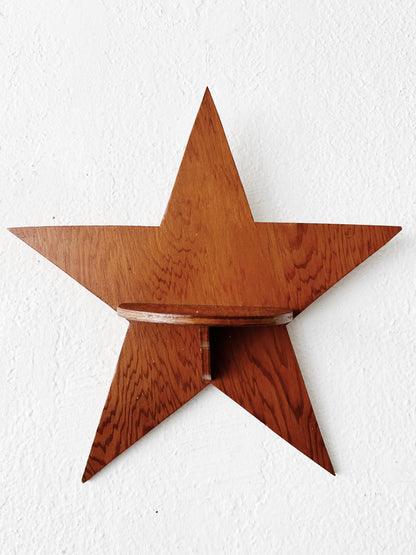Cutout Wood Hanging Folk Star