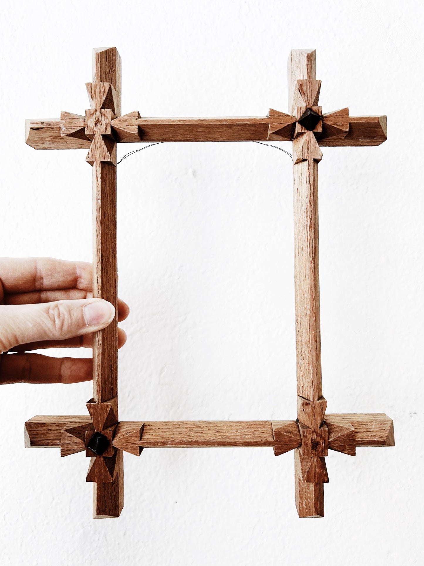 Antique Folk Art Frame