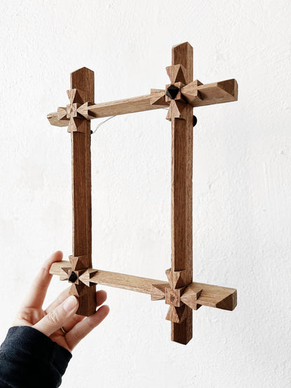 Antique Folk Art Frame