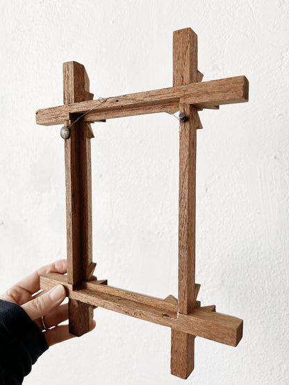 Antique Folk Art Frame