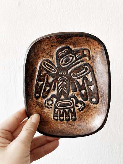 Haida Eagle Ceramic Dish