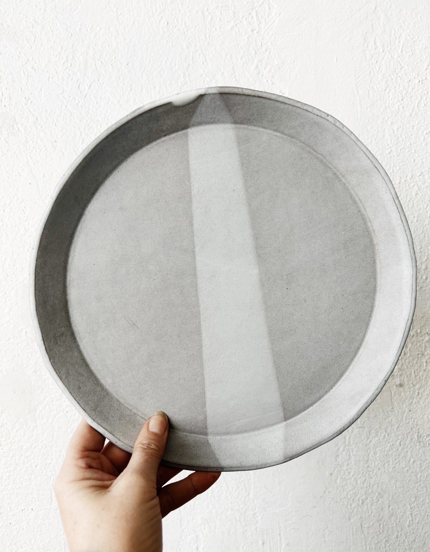 Pair of Handmade Pottery Plates