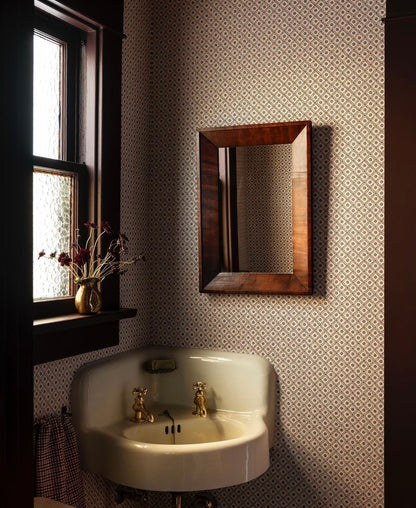 Vintage Pebble Glass Window