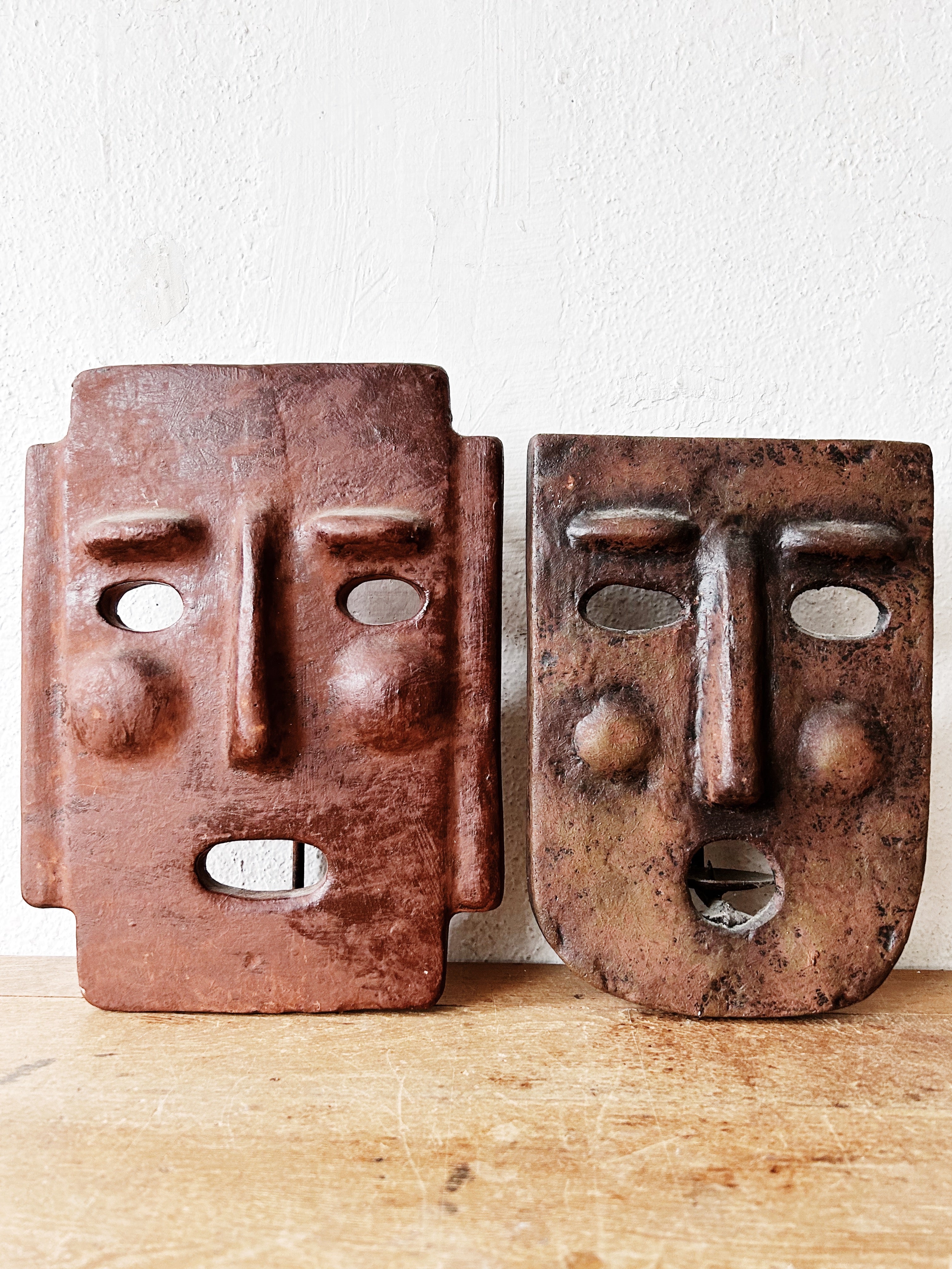 Vintage Terra Luminary Mask Mexico - Thumbnail 3