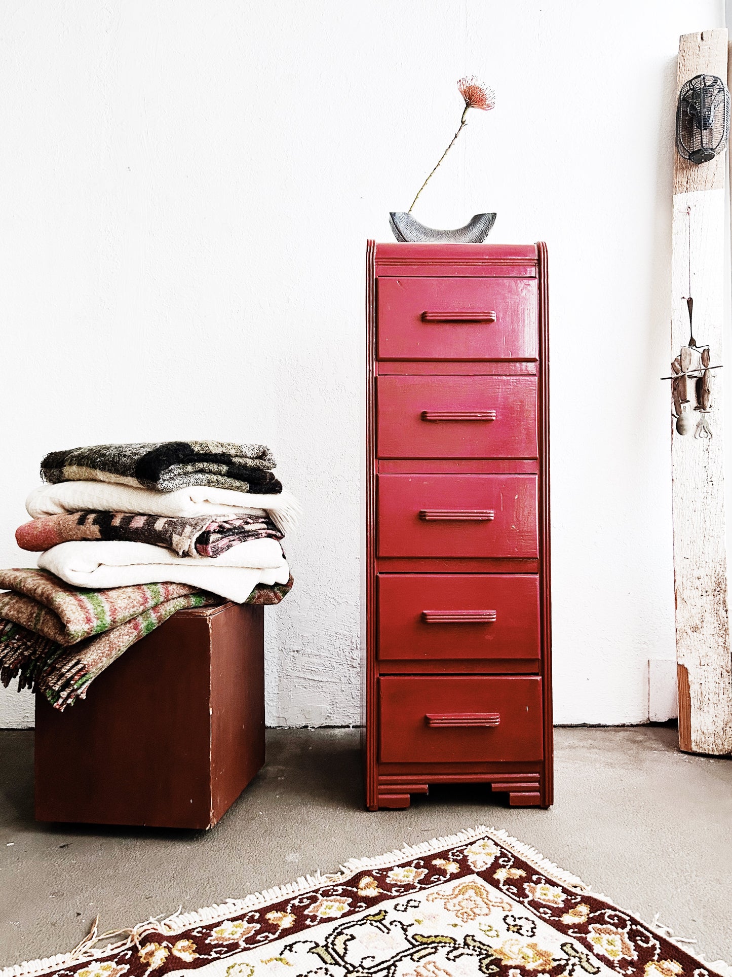 Tall Vintage Chest of Drawers