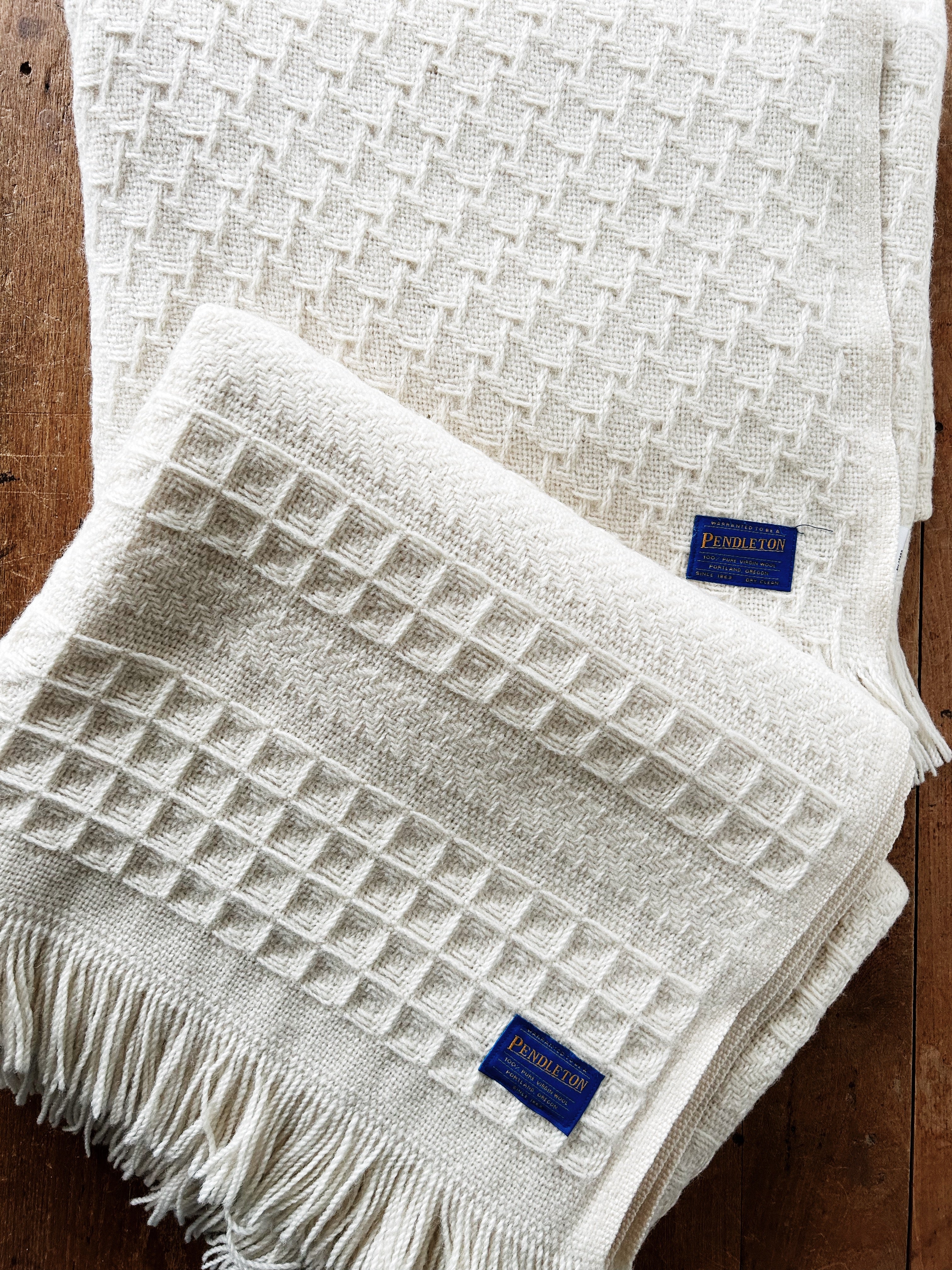 Vintage Pendleton Wool Camp Blanket - Thumbnail 4