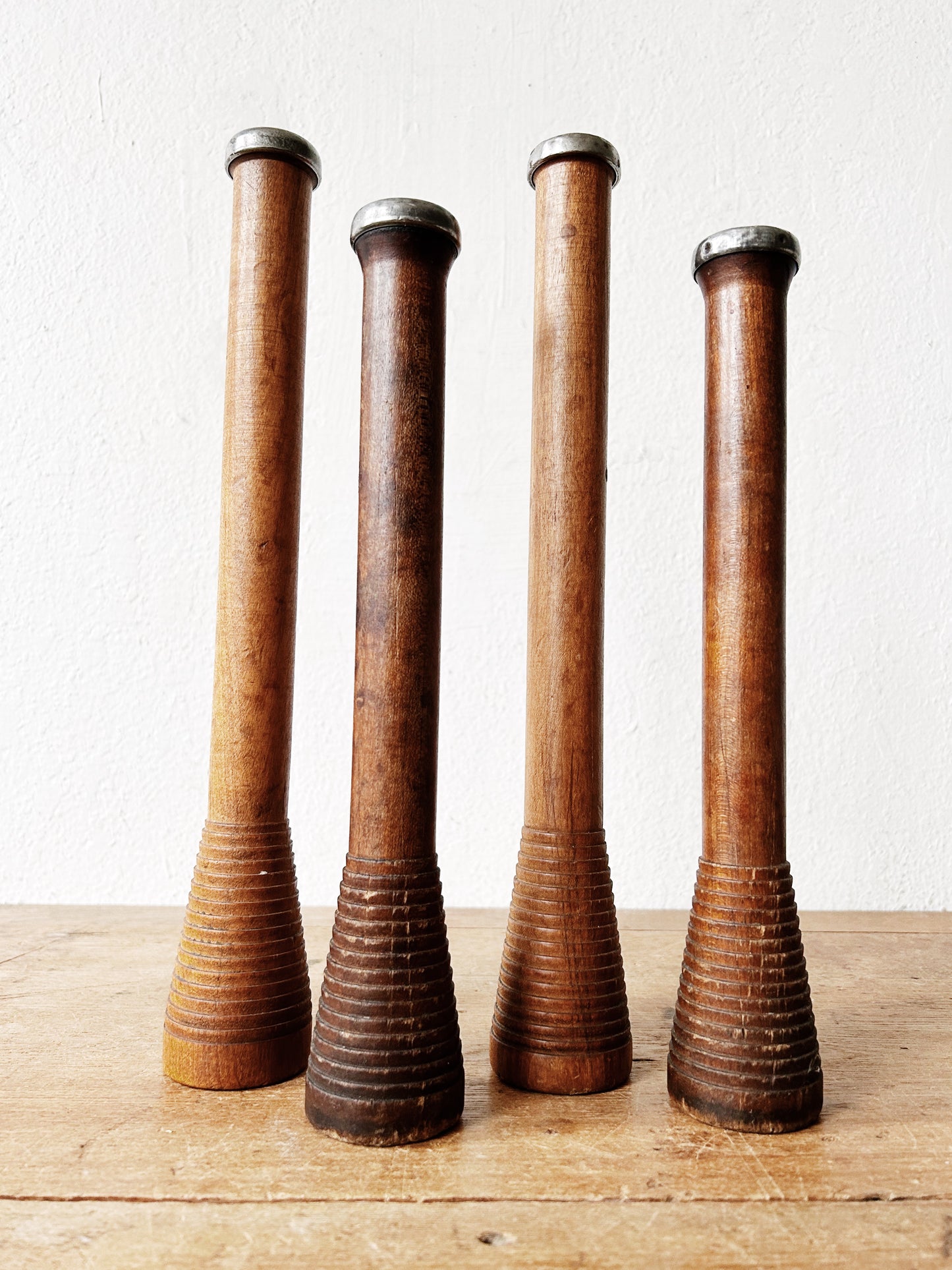 Antique Wooden Loom Spool