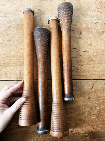 Antique Wooden Loom Spool