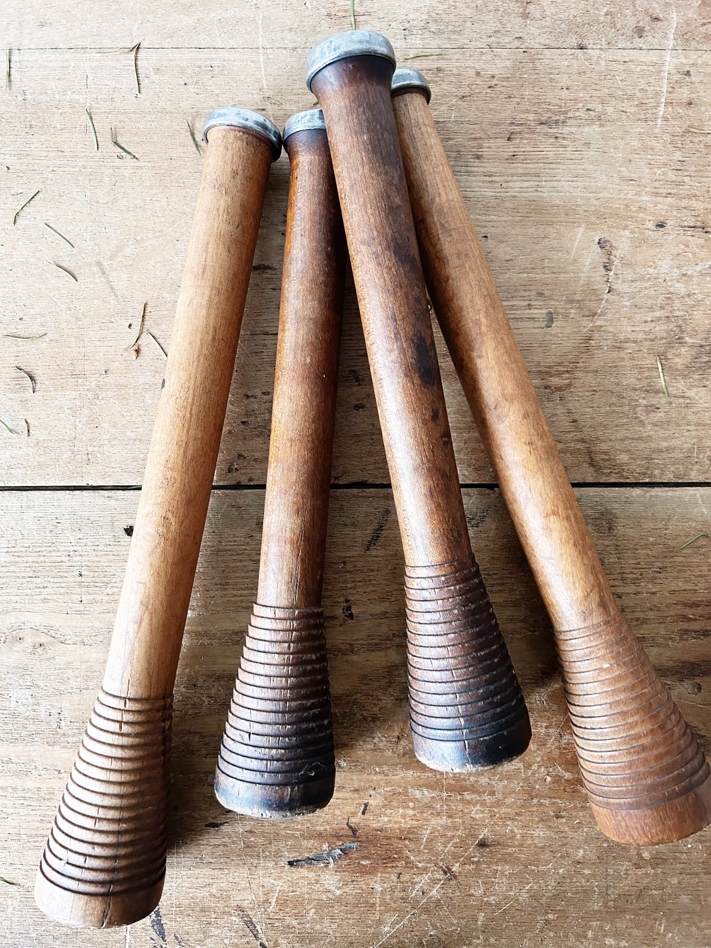Antique Wooden Loom Spool