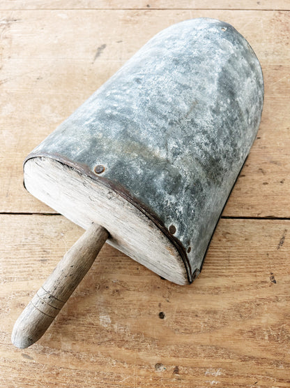 Large Antique Industrial Scoop