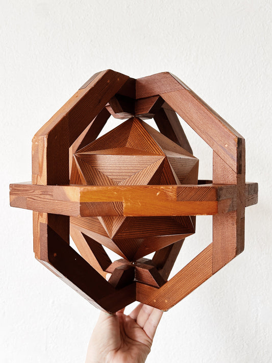 Handmade Vintage Folk Art Sculpture