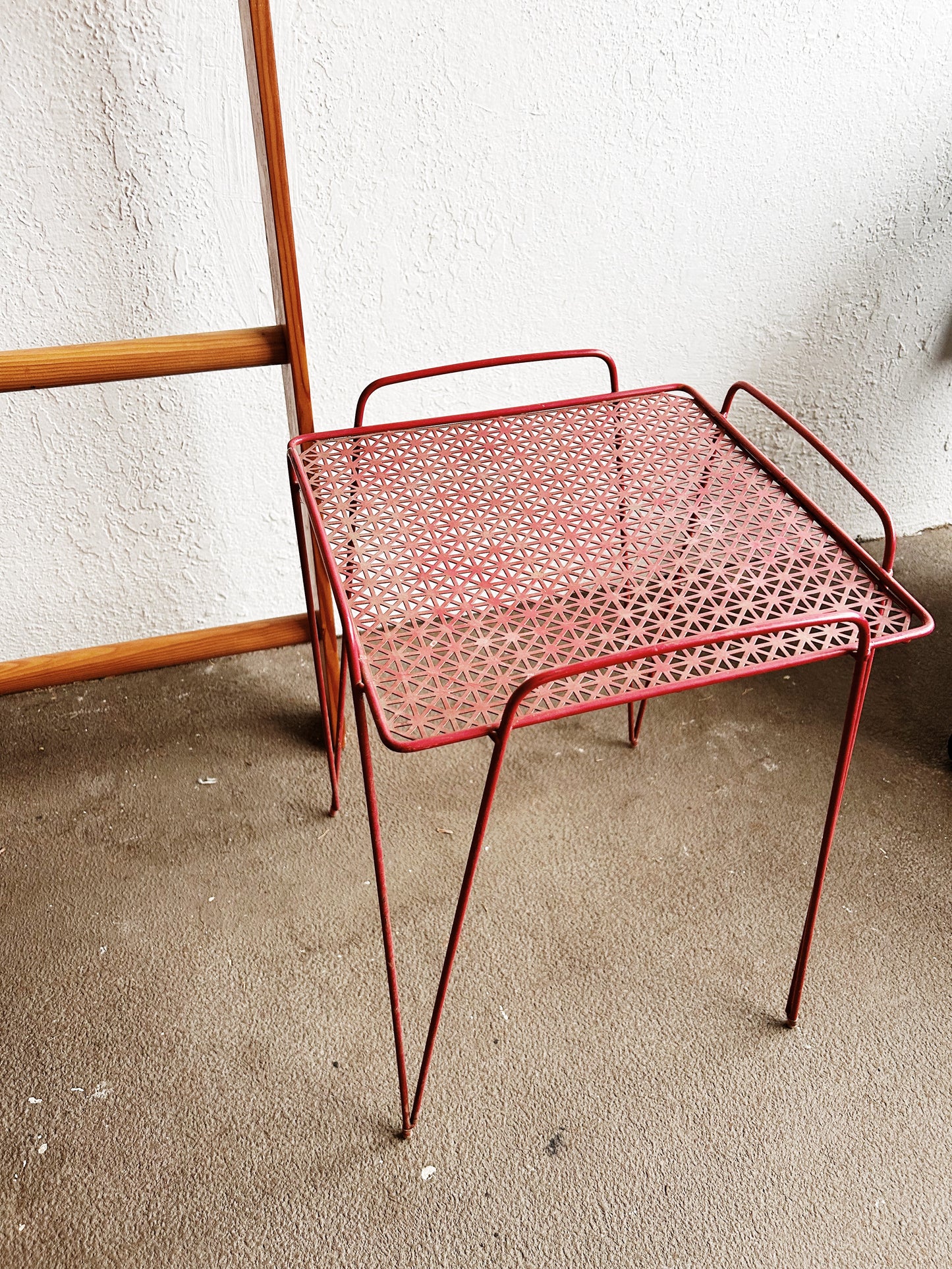 Mid Century Metal Table