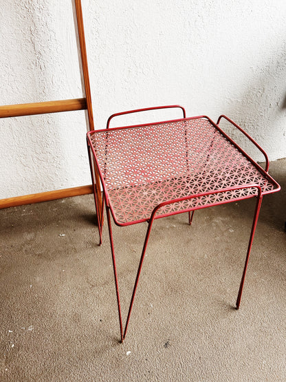 Mid Century Metal Table