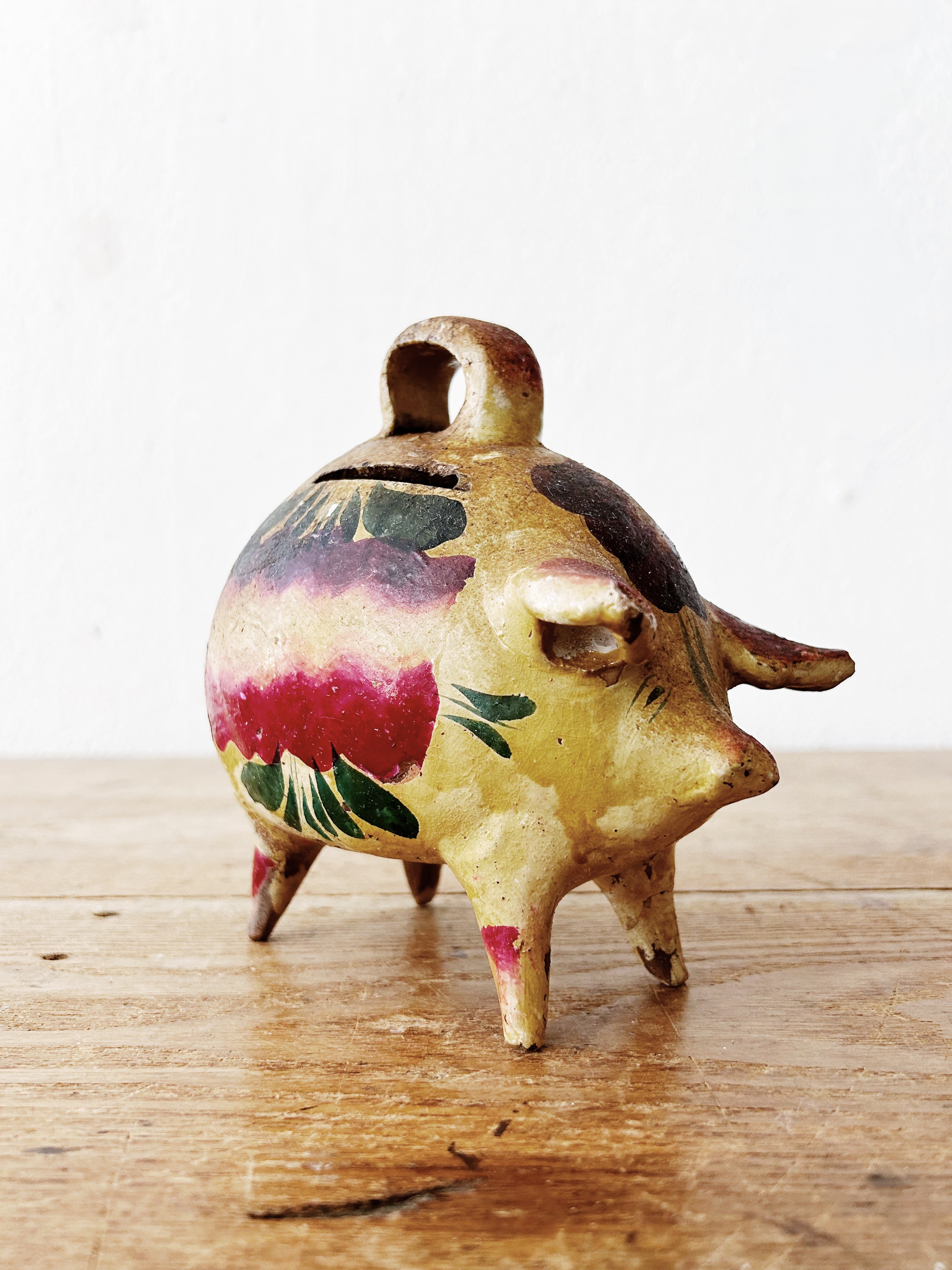 Antique Piggy Bank Mexico - Thumbnail 2