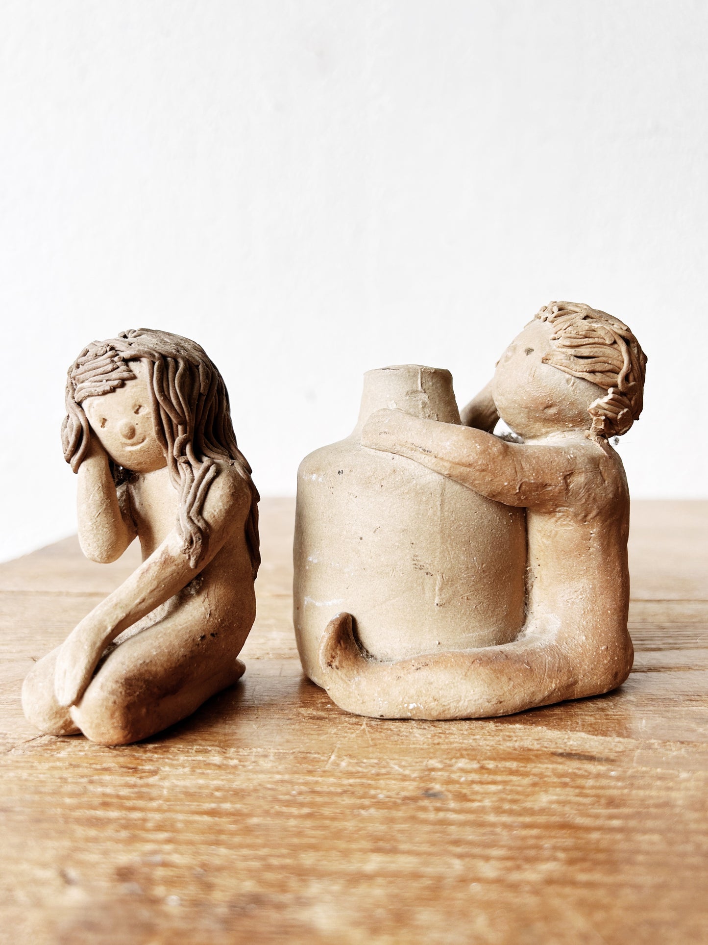 Vintage Studio Pottery Figures