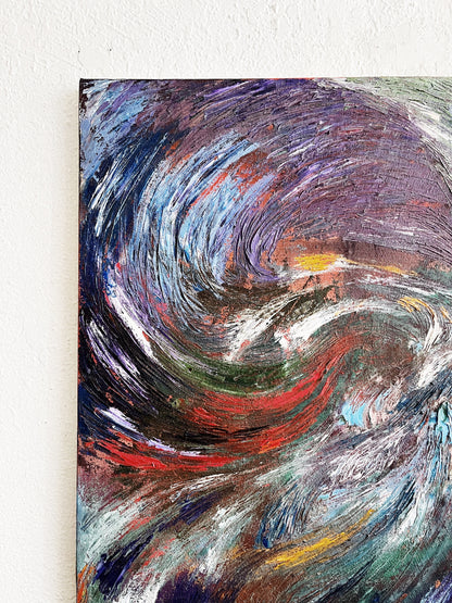 Vintage Original Abstract Painting
