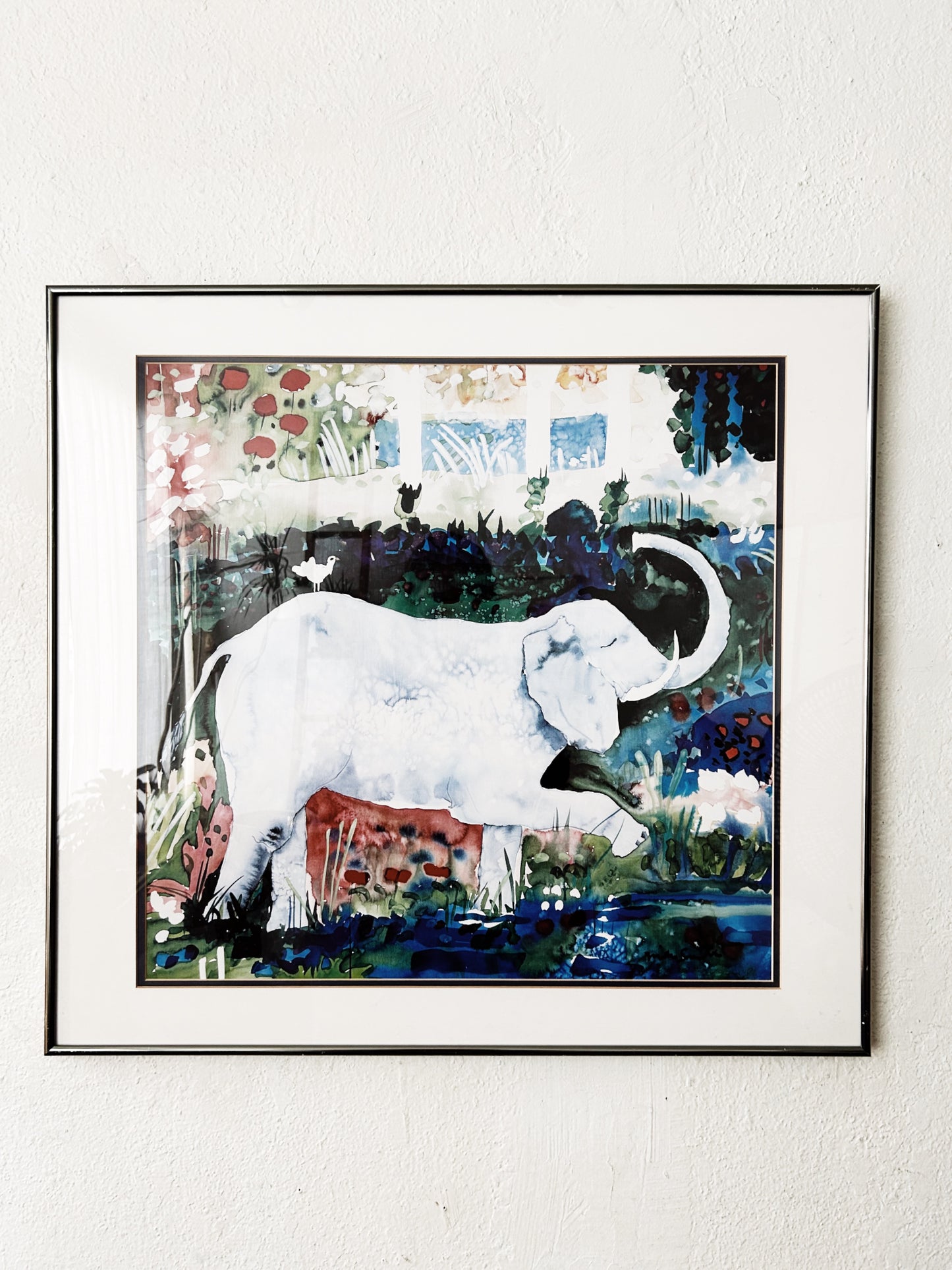 Vtg Mike Smith Framed Print
