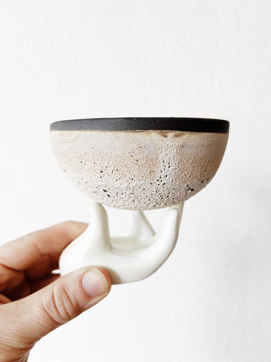 Petite Ceramic Hand Planter