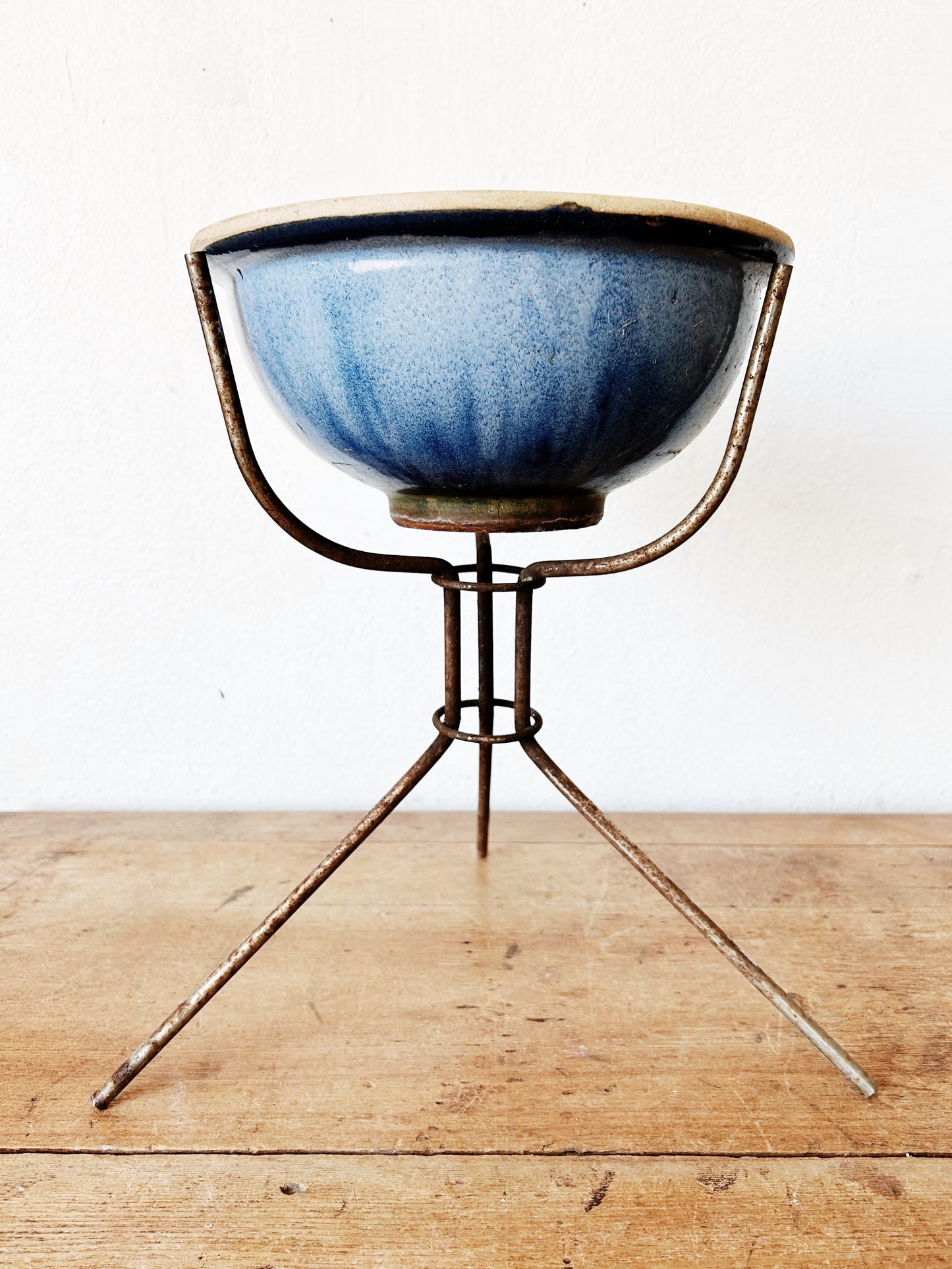 Mid Century Plant Stand with or Without Pot