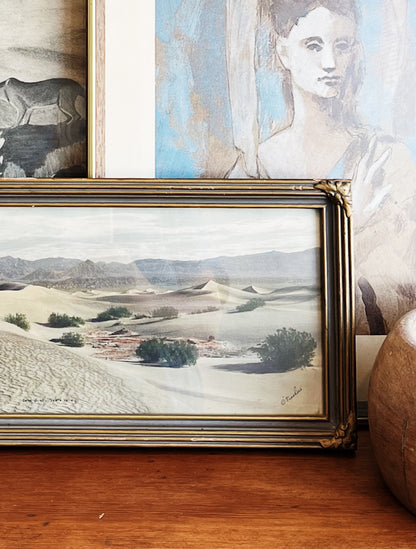 Antique Hand Colored Photograph