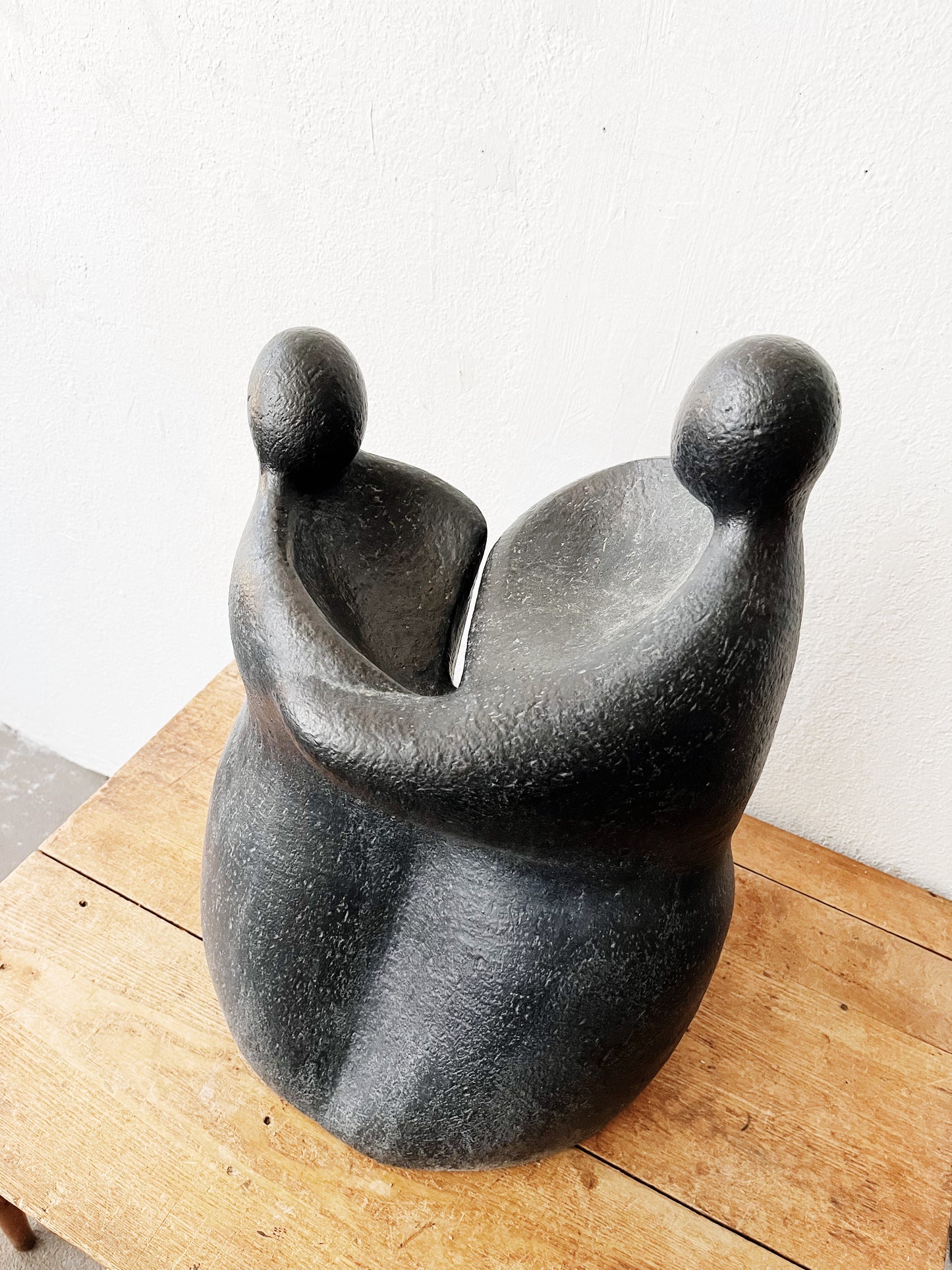 Modernist Raku Sculpture