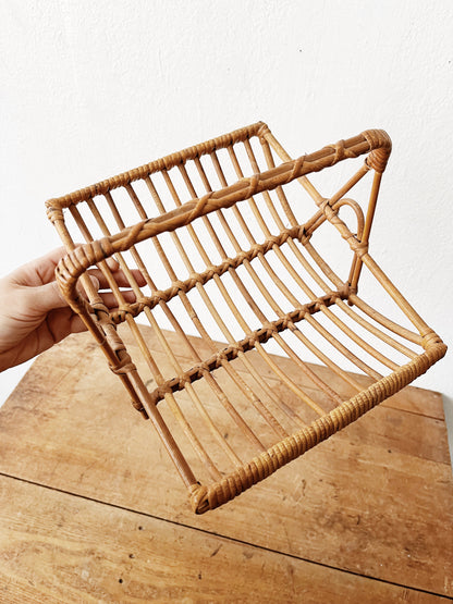 Vintage Bamboo Basket