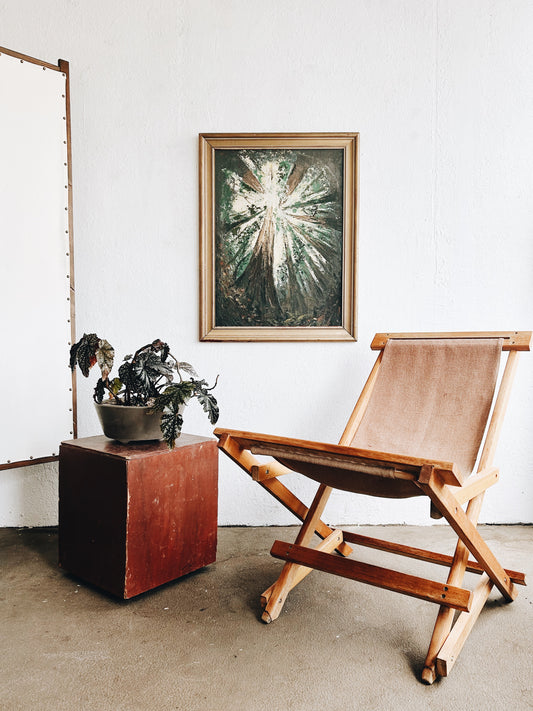 Vintage Rocking Sling Chair